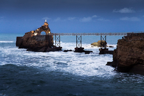 Biarritz Rocher de la Vierge