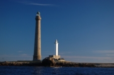 Leuchttürme aus der Ile Vierge