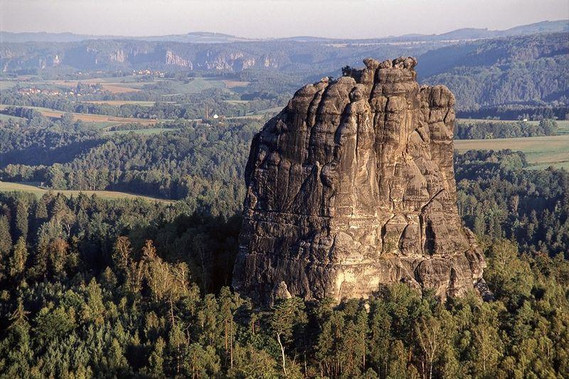 Felsformation in der Sächsischen Schweiz