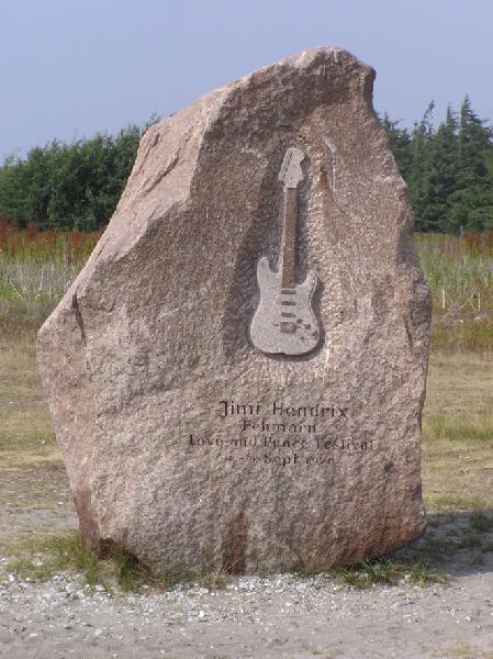 Jimi Hendrix Gedenkstein