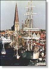Hanse Sail am Rostocker Hafen