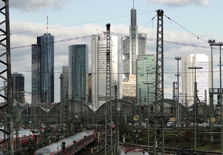 Der Frankfurter Hauptbahnhof liegt im Gallus