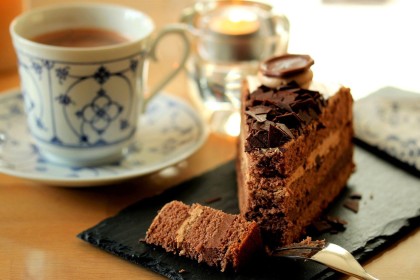 ImageKaffee und Kuchen