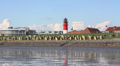 ImageAnsicht von Büsum mit dem Leuchtturm