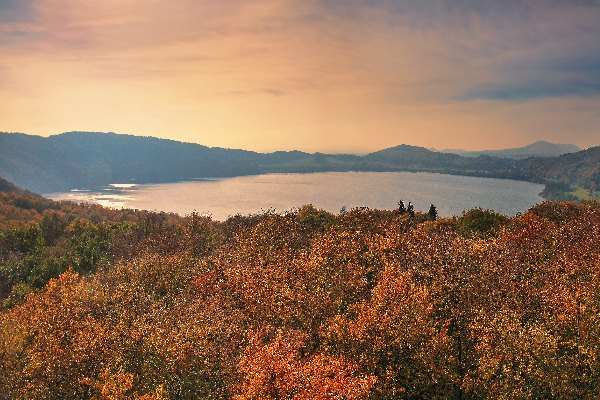 Laacher See in der Vulkaneifel