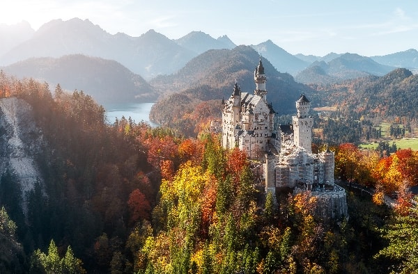 Schloss Neuschwanstein in Bayern