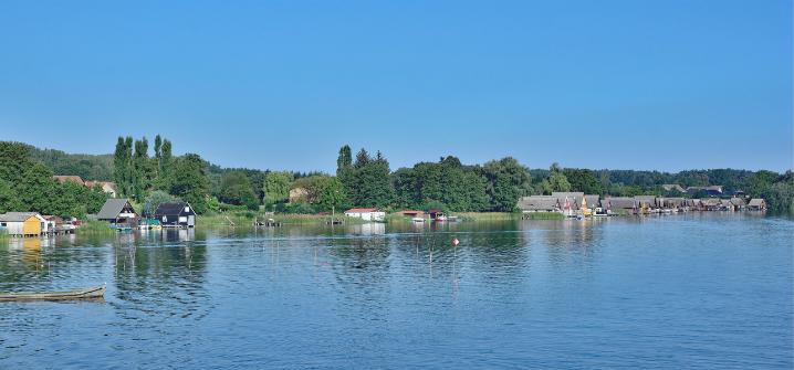 Blick aufs Ufer der Müritz