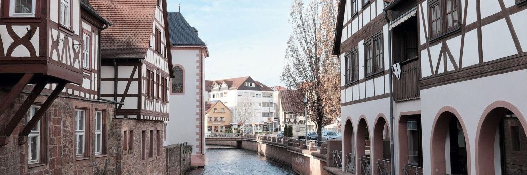 Fachwerkhäuser in Erbach