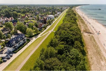 ImageZingst von oben - Ferienunterkünfte am Strand