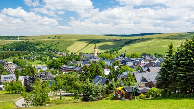 Das Erzgebirge