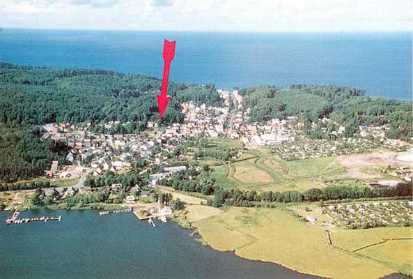 Lage der Parkresidenz Concordia in Sellin