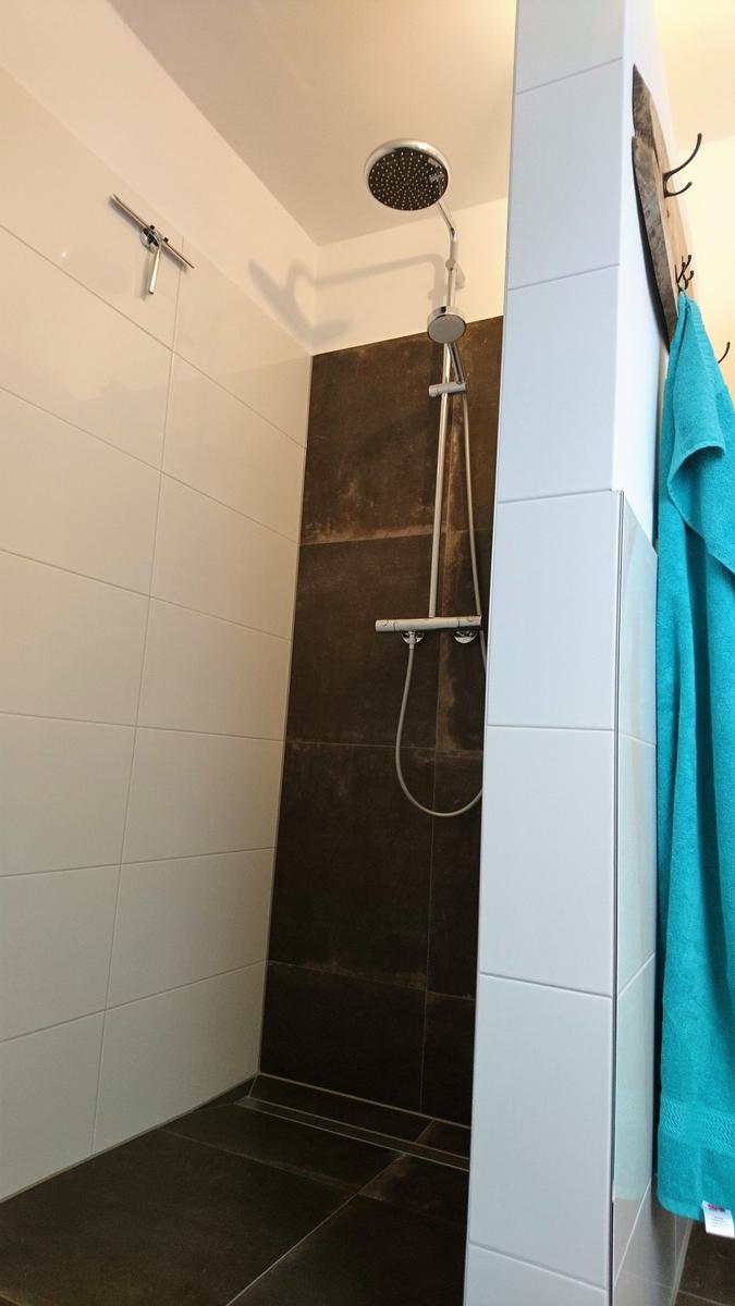 Dusche im Obergeschoss