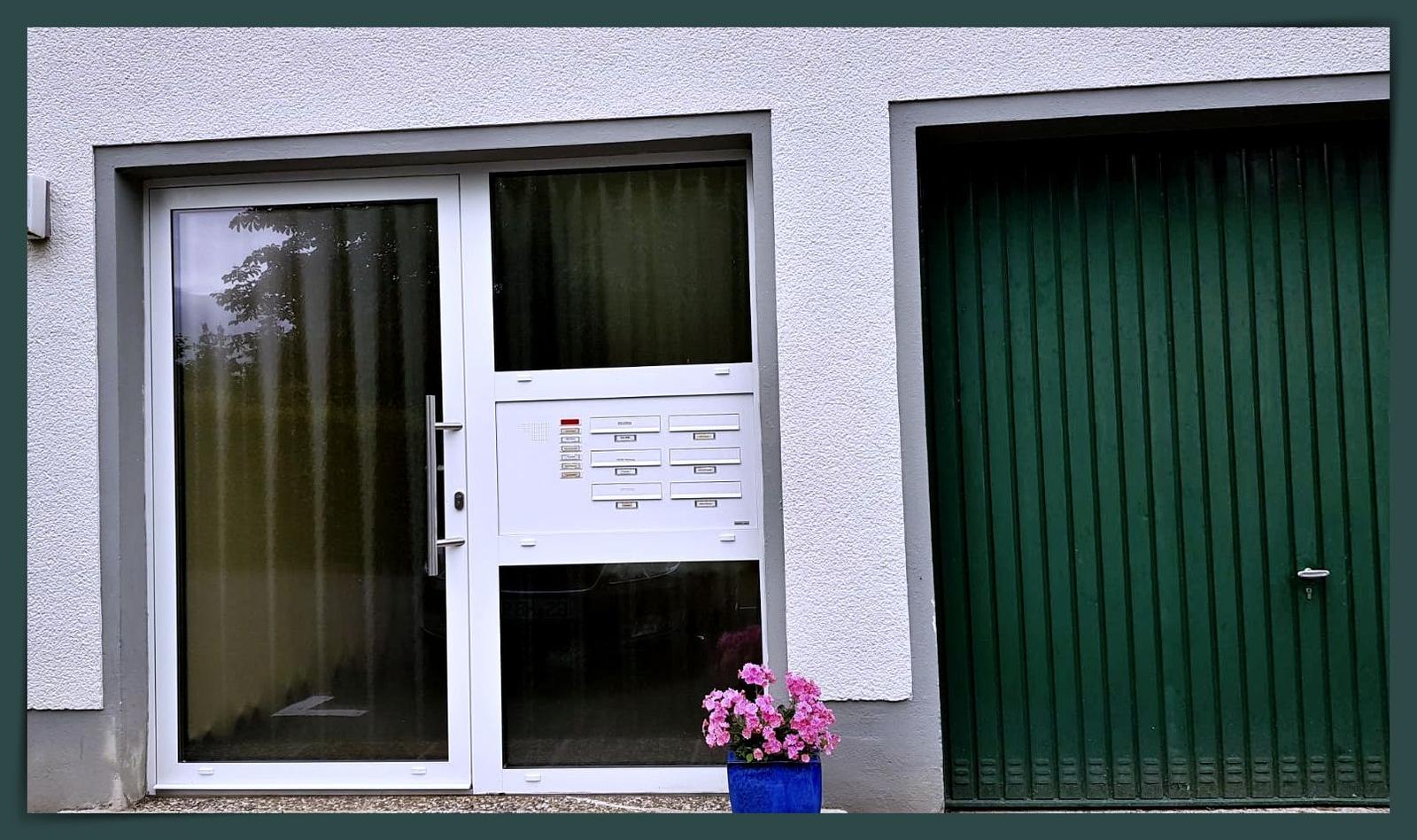 Die Eingangstür zum Haus