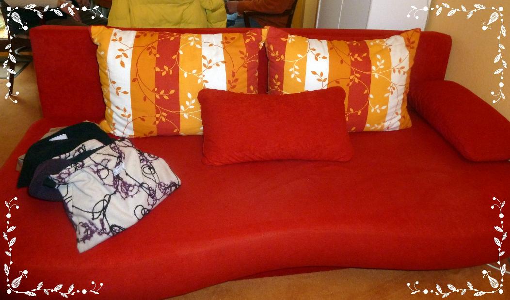 Kuscheliges Schlafsofa