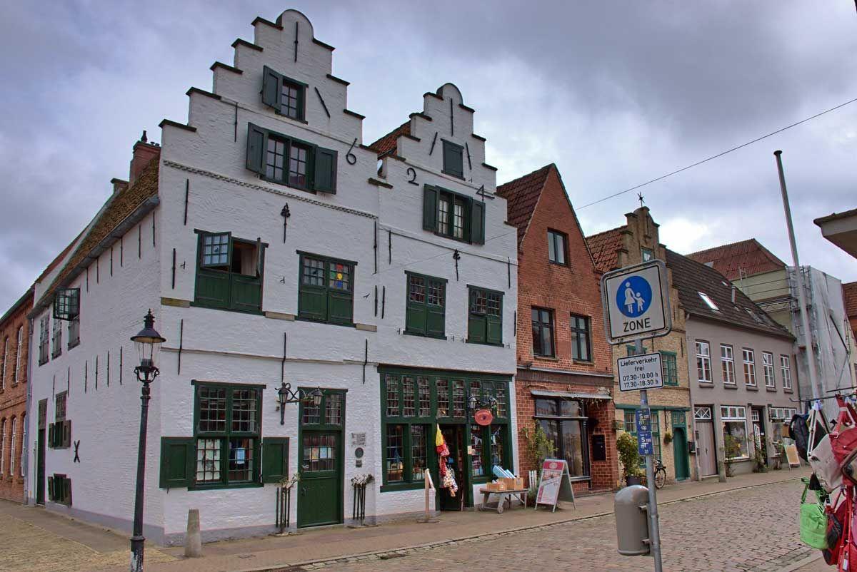 Die nahe Fußgängerzone