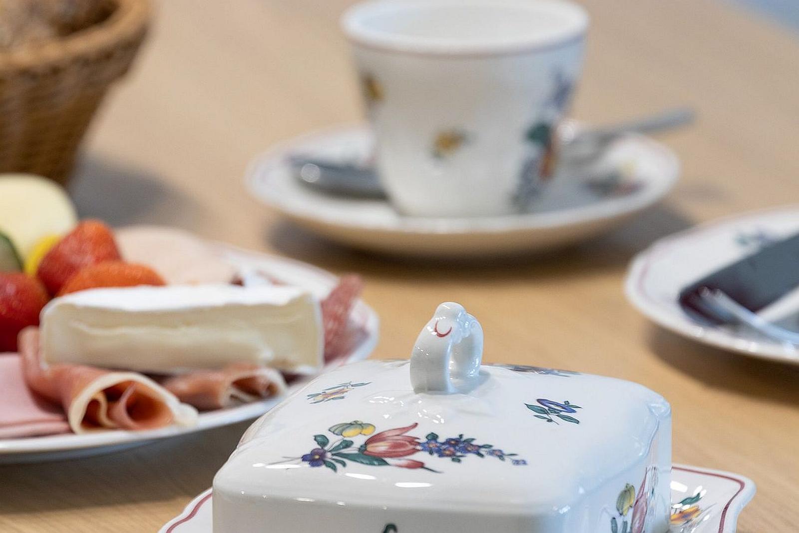 Frühstücken geht auch im "Snabbelkraam"