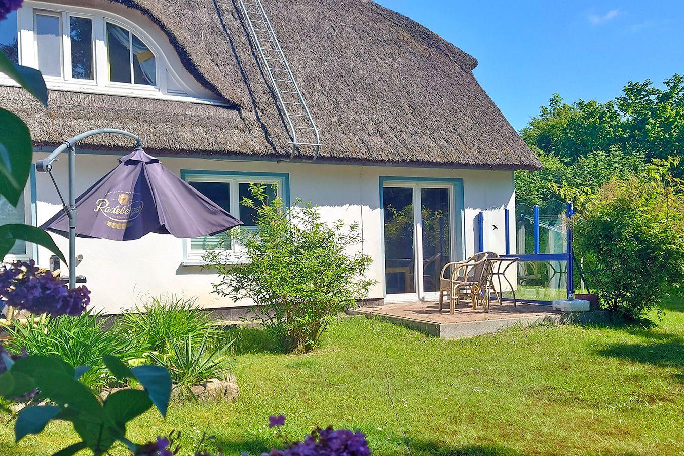 kleine private Terrasse