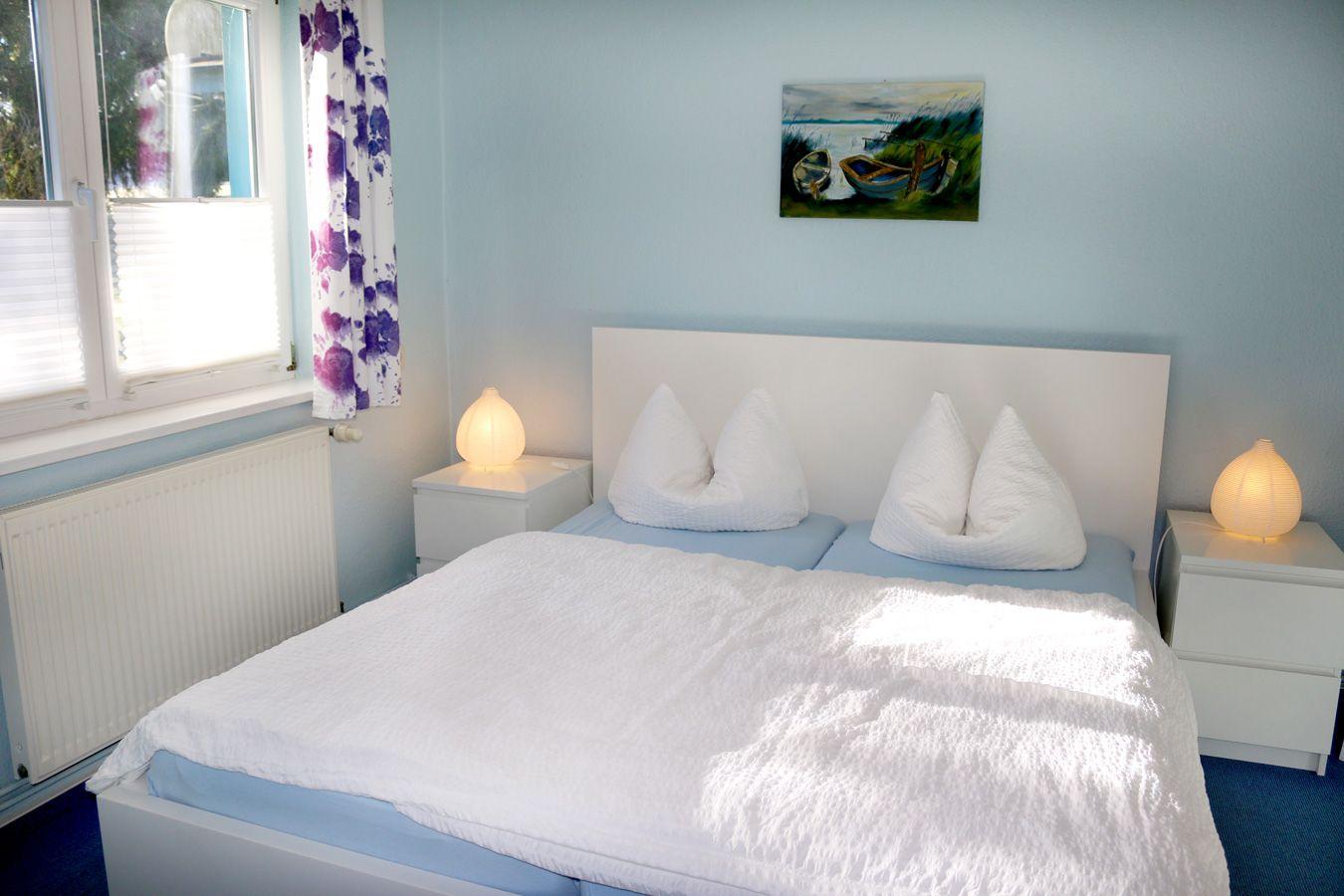 Bettwäsche und Handtücher sind inklusive