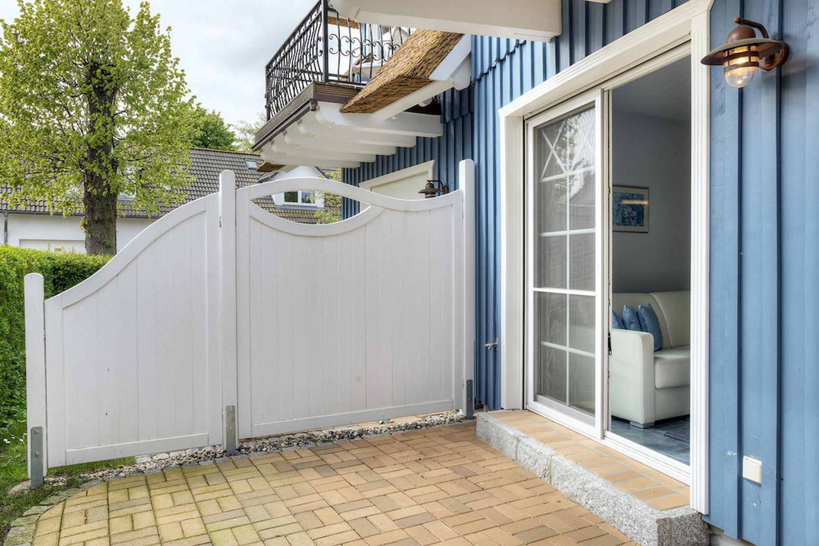 möblierte Südterrasse