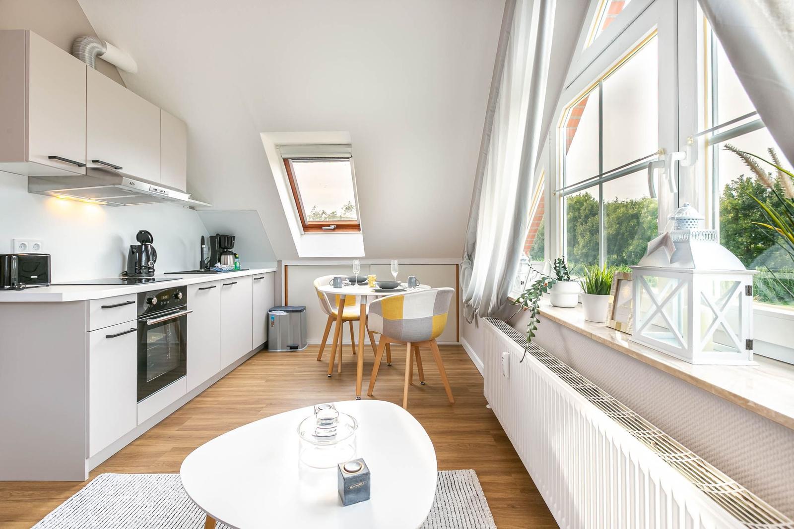 Wohnzimmer mit Schlafsofa...