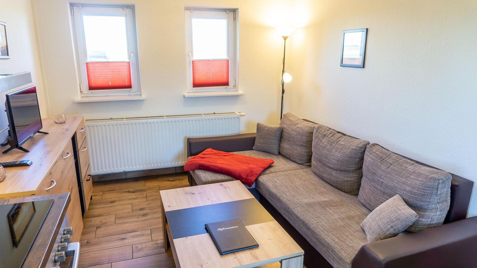 Sofaecke mit TV