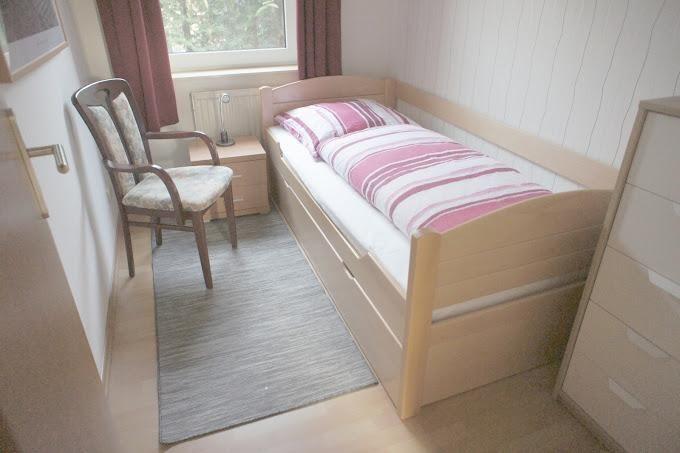 Schlafraum mit Einzelbett