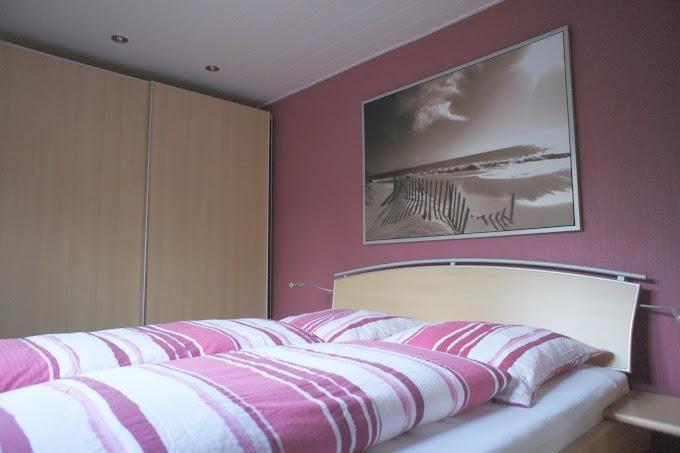 Schlafraum mit Doppellbett