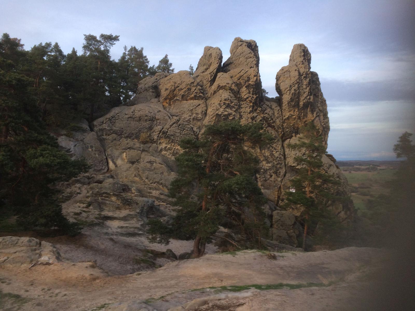 Teufelsmauer - "Hamburger Wappen"