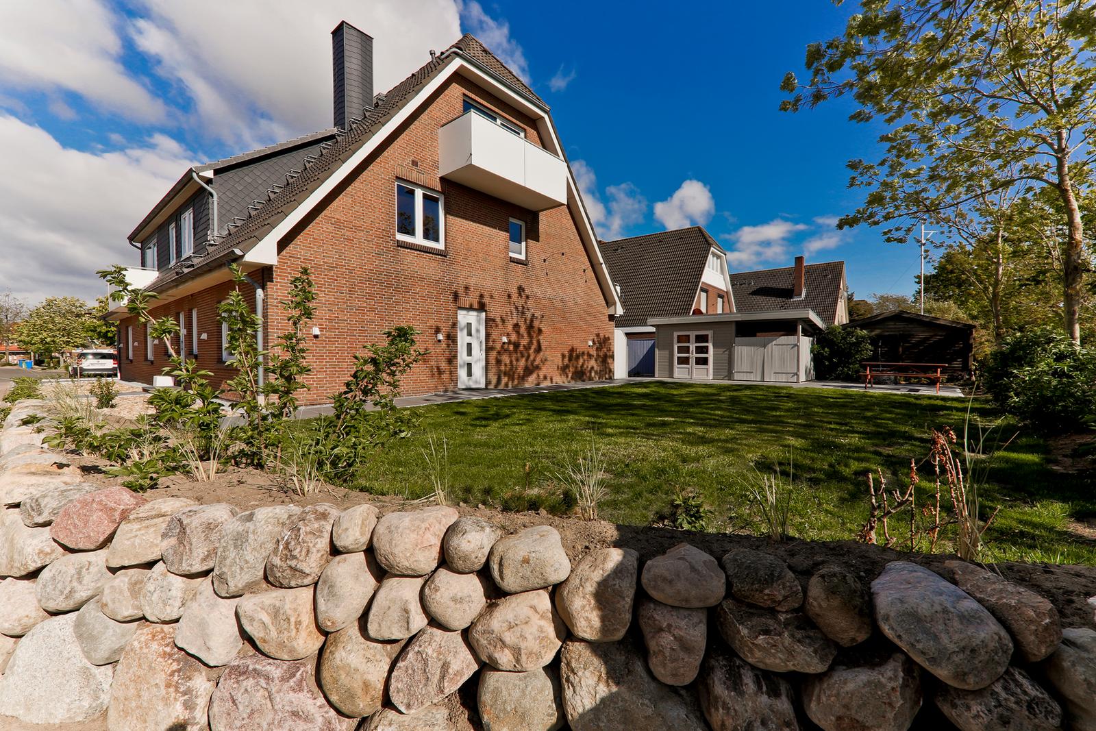 Frontansicht des Hauses...