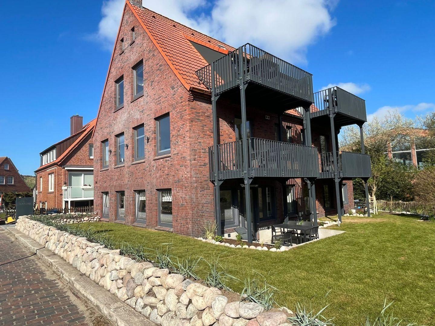 Ansicht vom Haus...