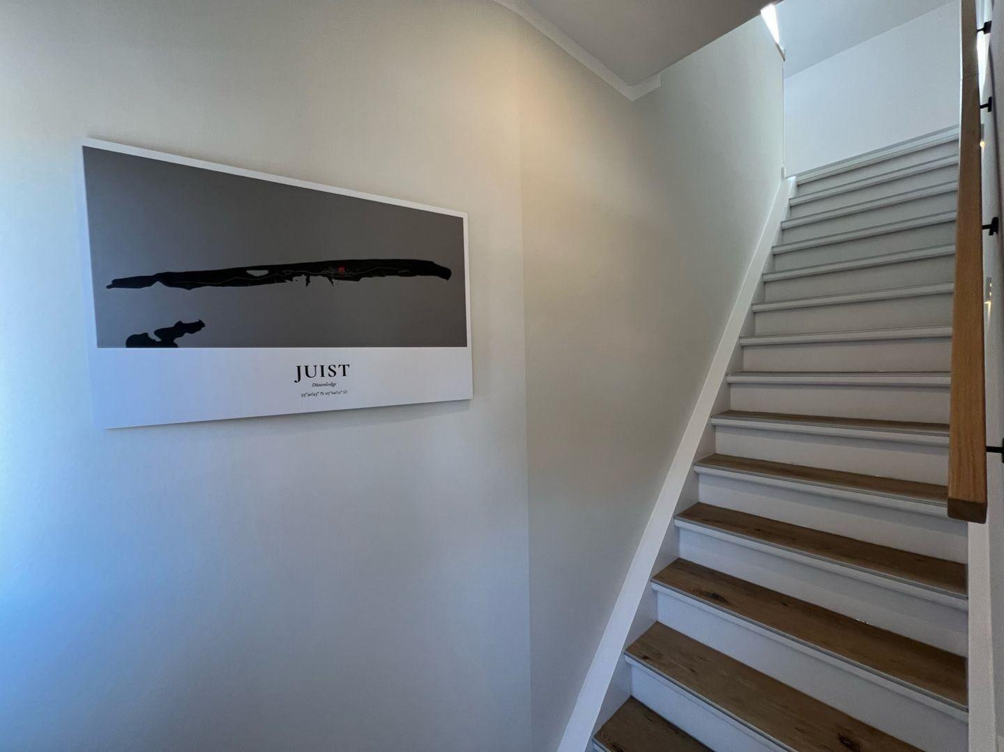 Treppe zum Obergeschoss...