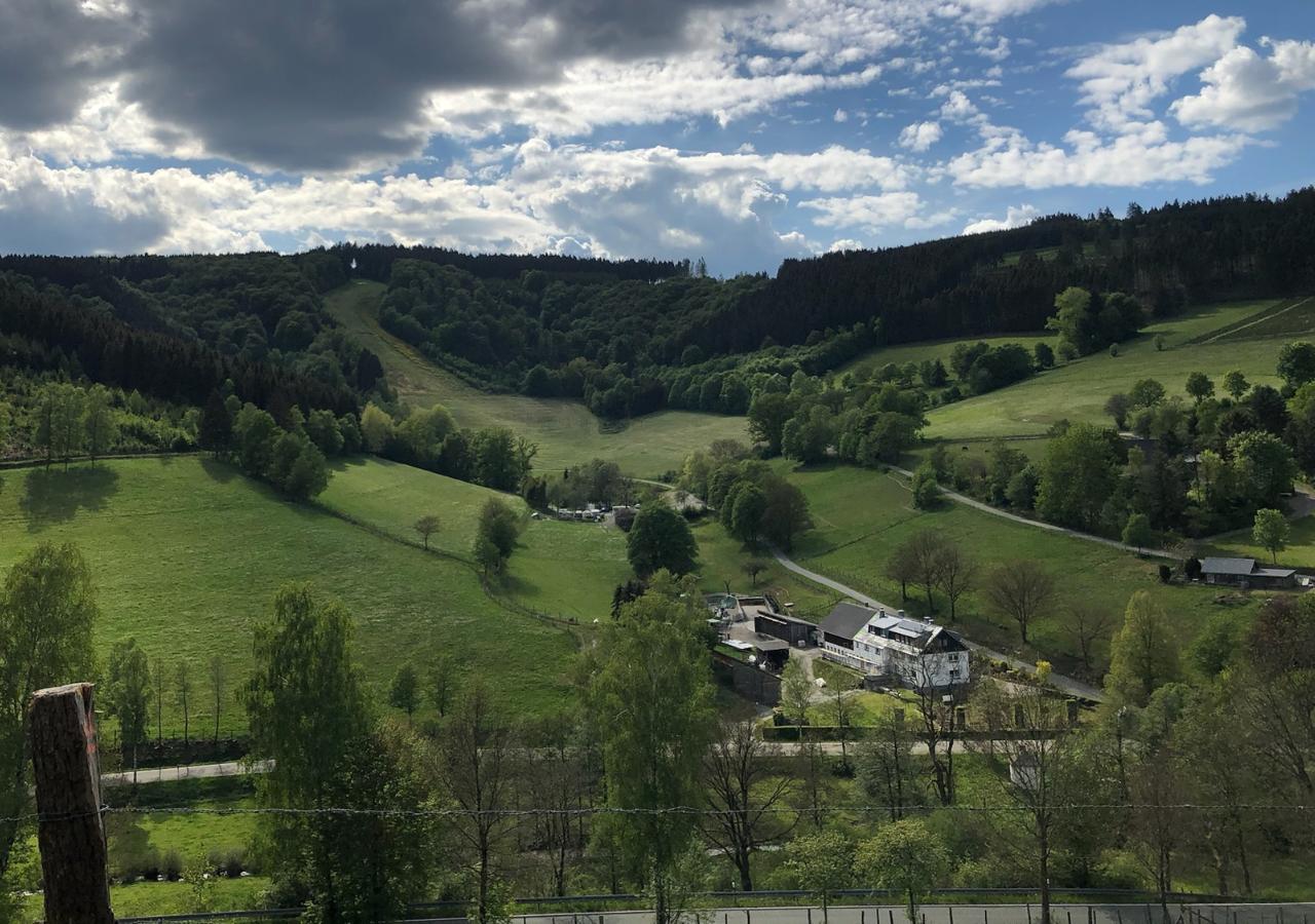 Wanderung Elpe, Blick auf den Skilift