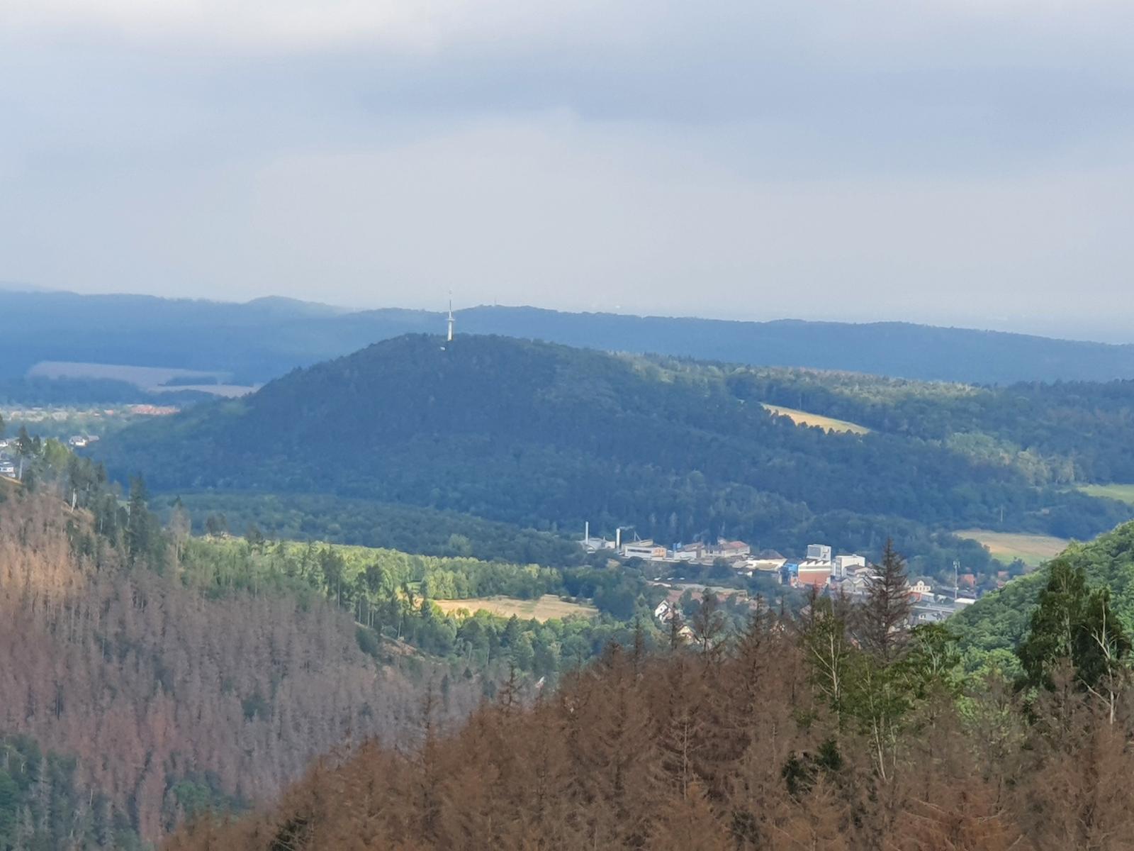 Blick auf Sudmerberg und Oker