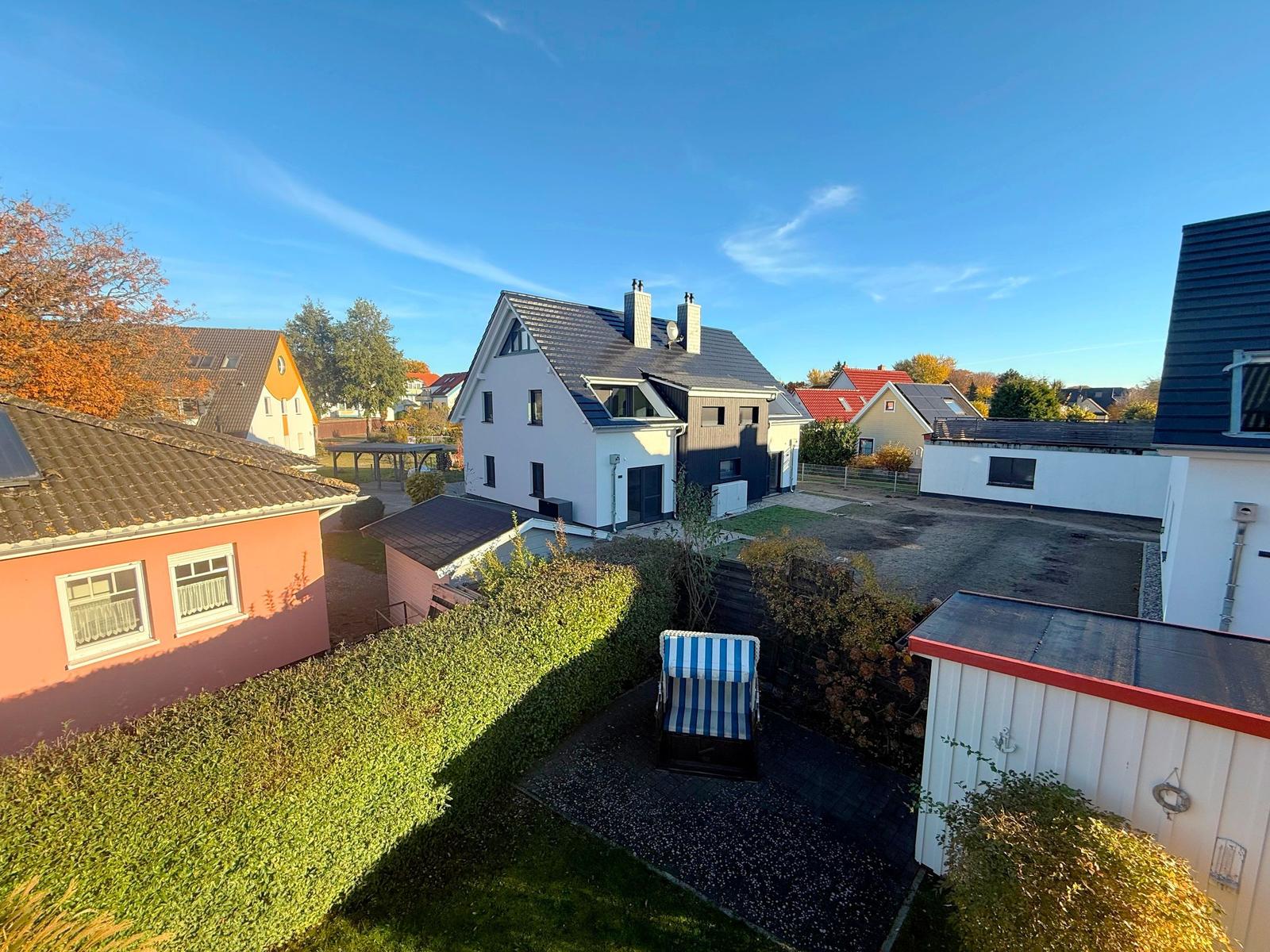 Blick vom Balkon
