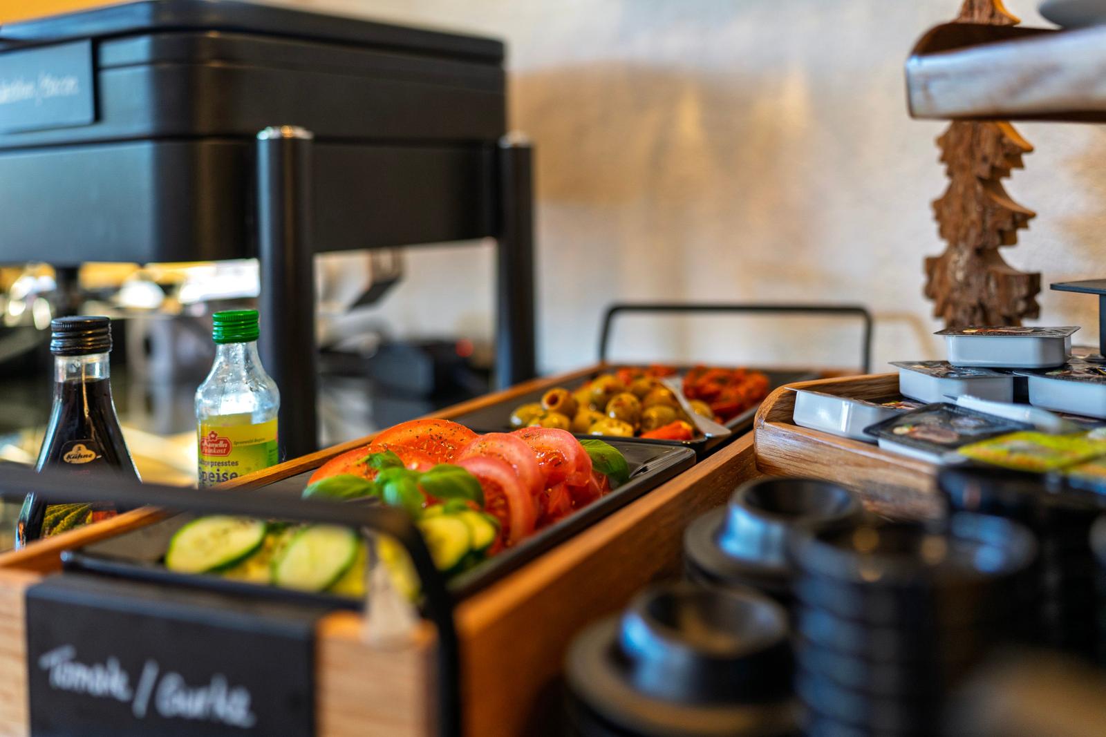 ...Detail vom Frühstücksbüffet...