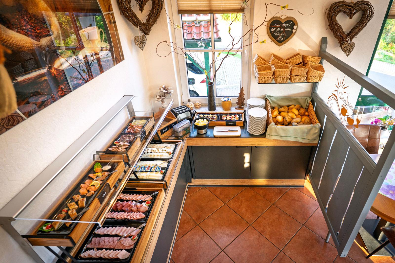 ...Auszug vom Frühstücksbüffet...