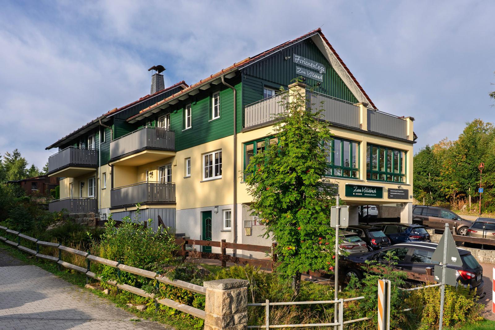 ...unser Haupthaus "Zum Wildbach"...