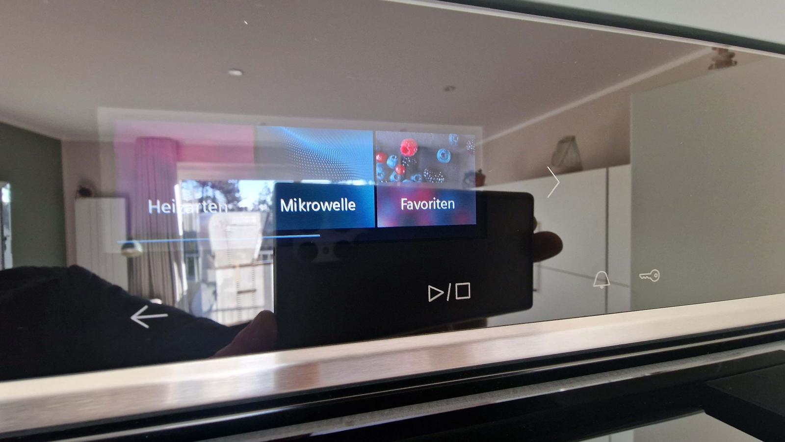 Backofen und Mikrowelle...