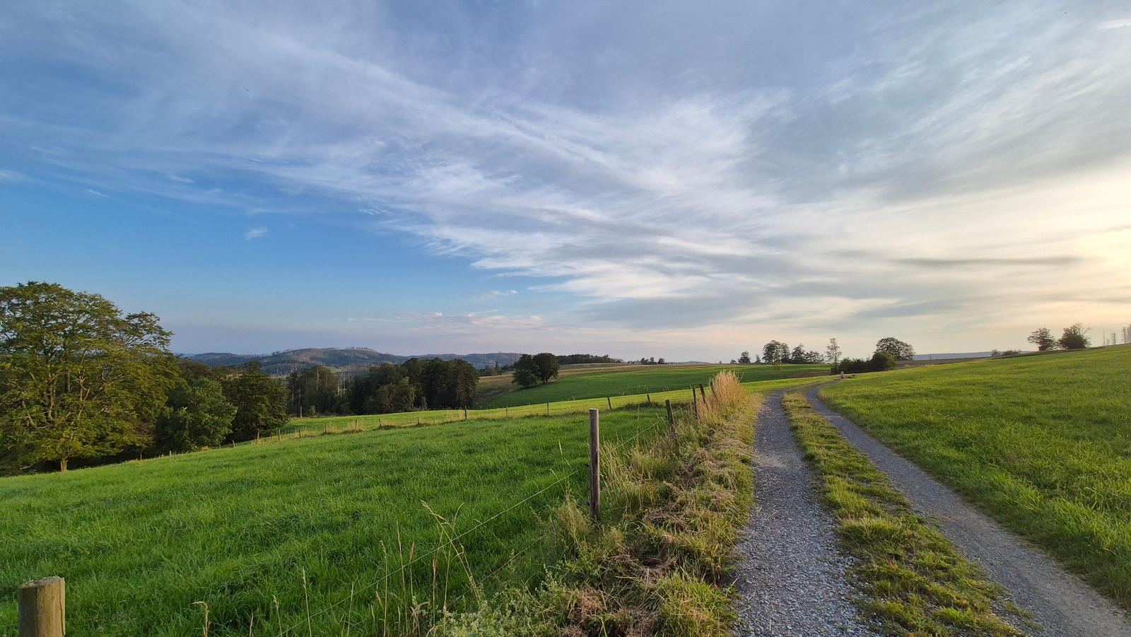 Wunderschöne Natur direkt vor der Haustür.