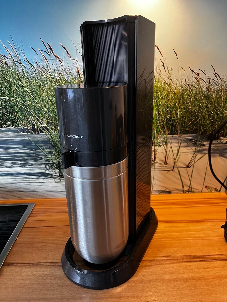Jetzt neu mit Sodastream - kein Schleppen der Wasserkästen mehr!