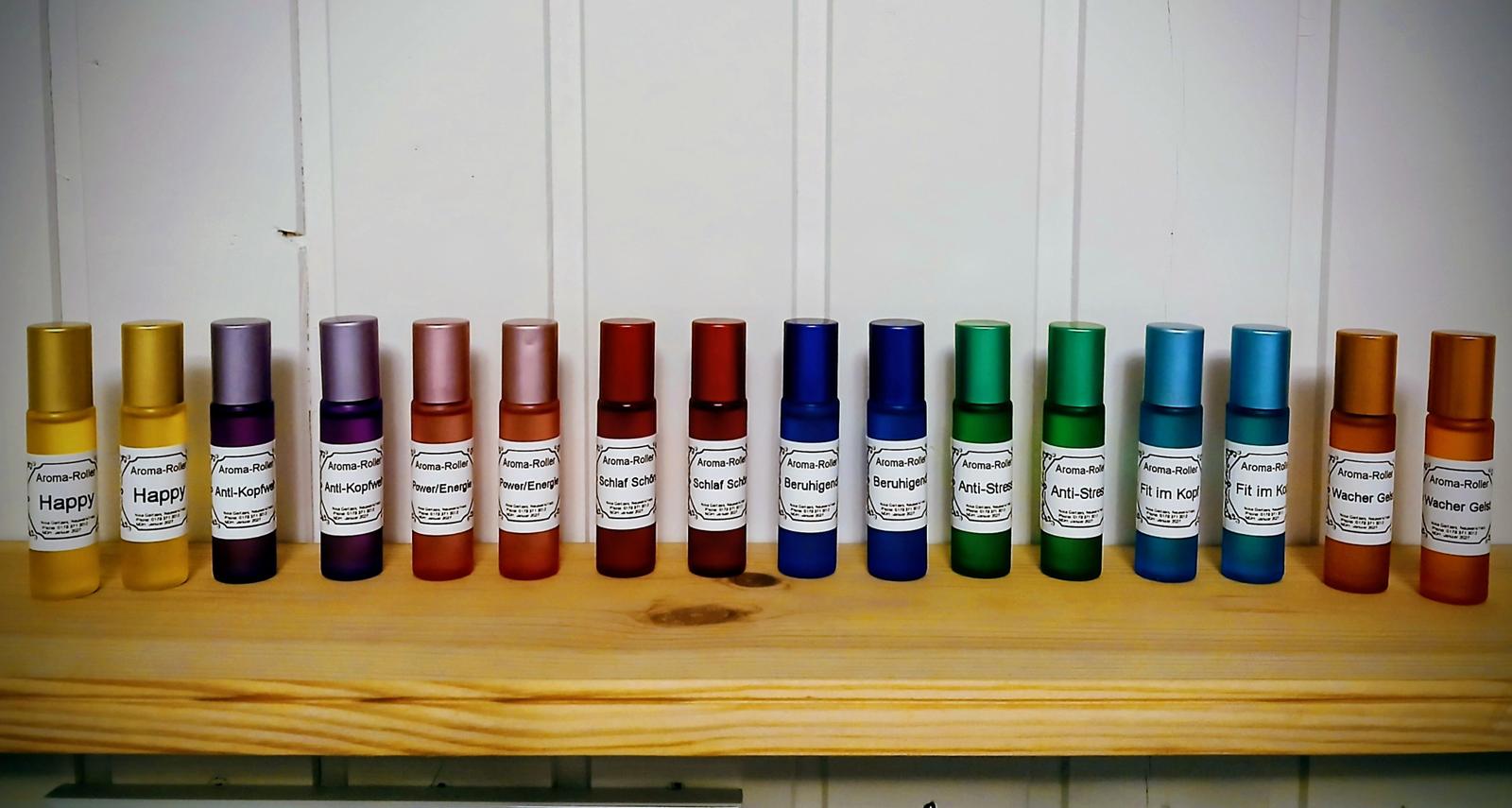 Aroma-Roller aus eigener Herstellung
