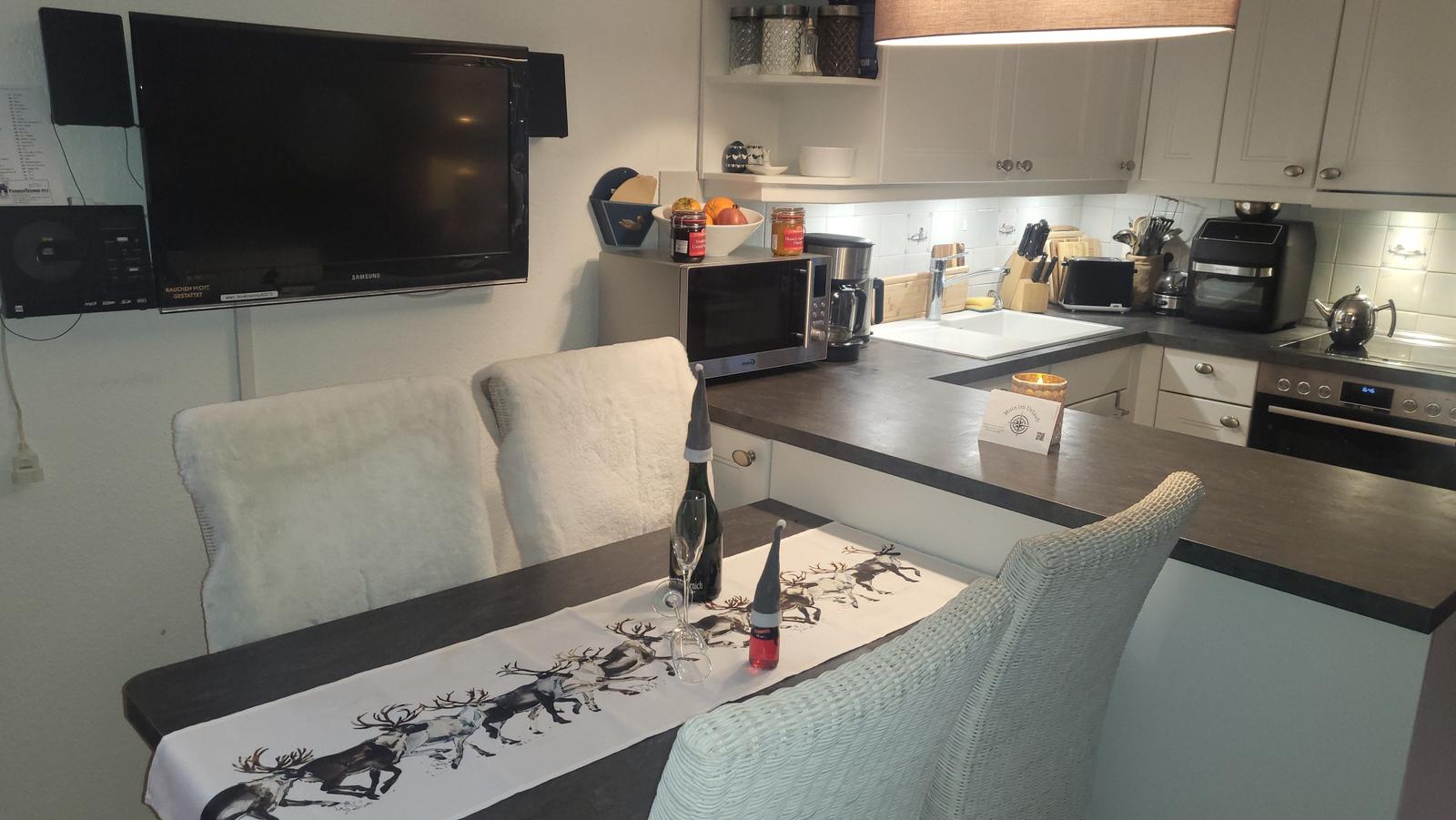 Esstisch am Küchentresen