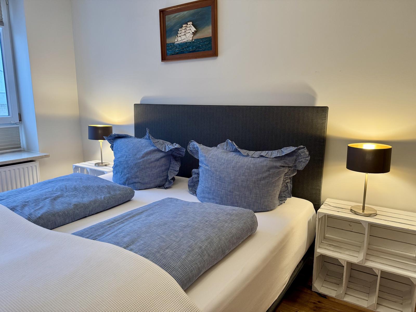 Separates Doppelschlafzimmer (180x200 cm)