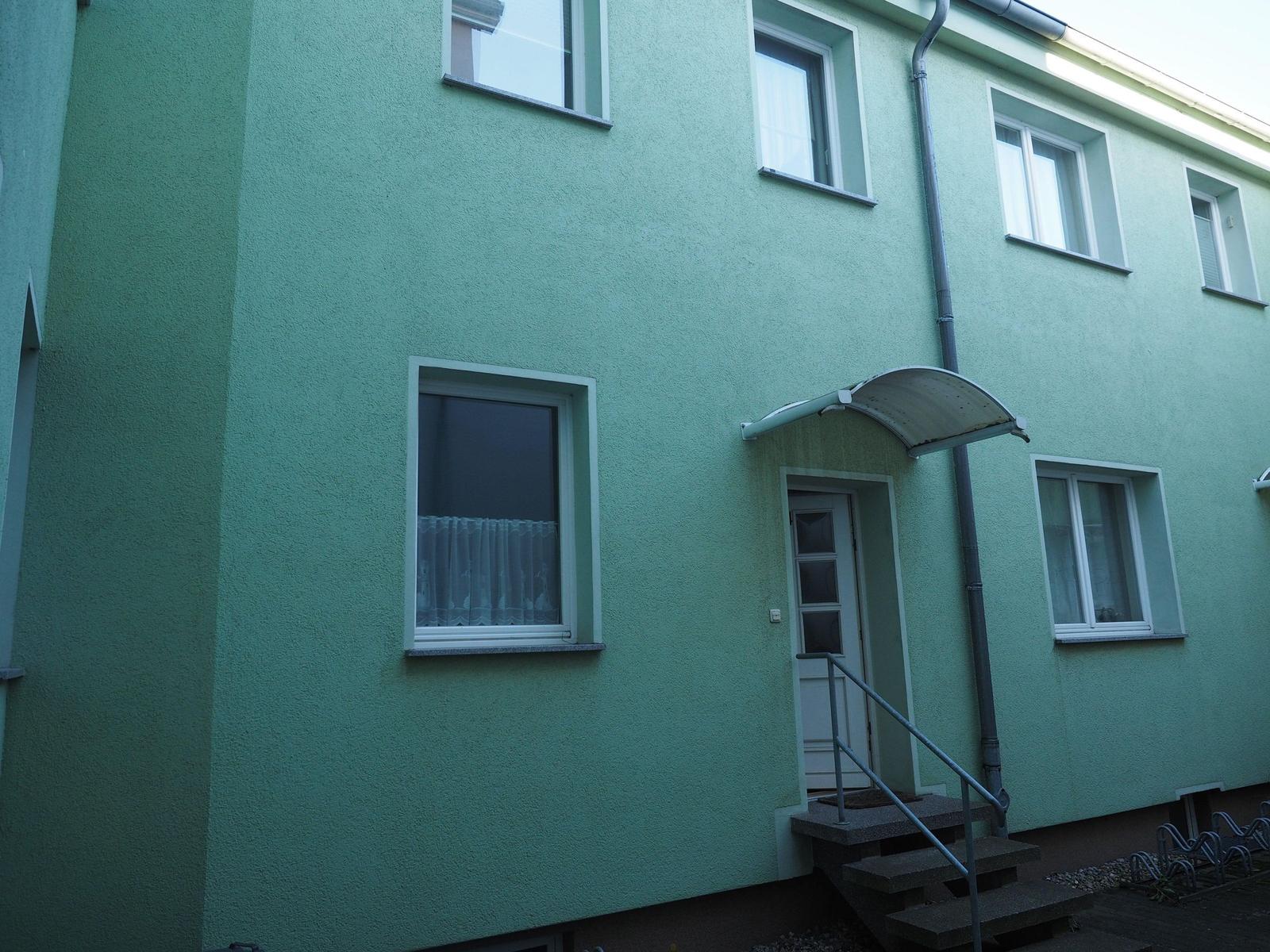 Wohnungseingang im Innenhof