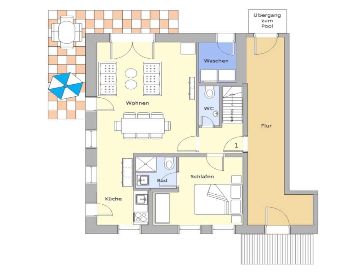 Grundriss Erdgeschoss