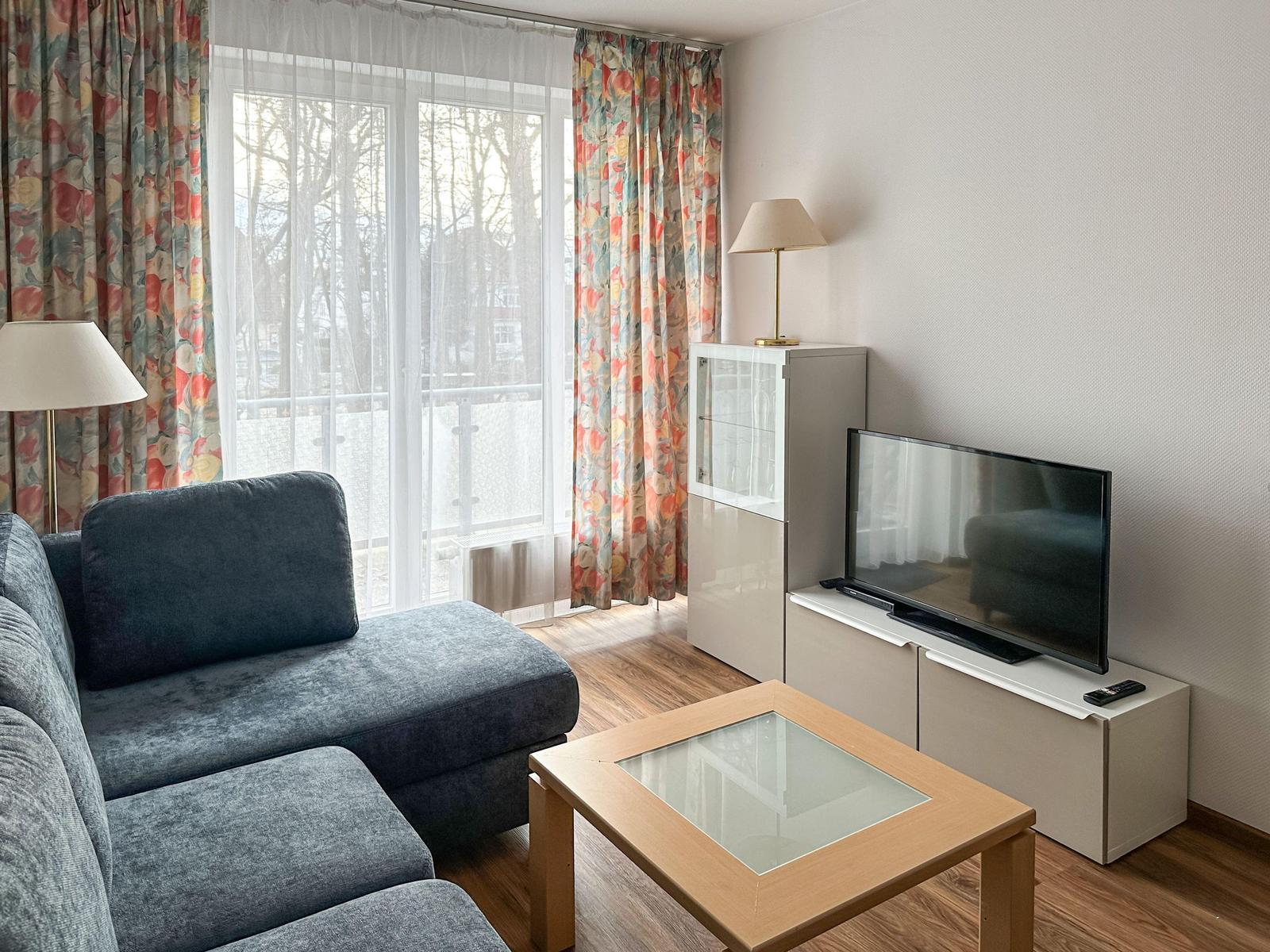 Wohnbereich mit Schlafsofa