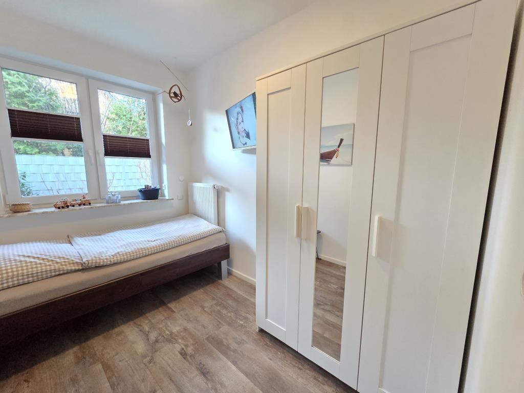 Schlafraum mit Einzelbett