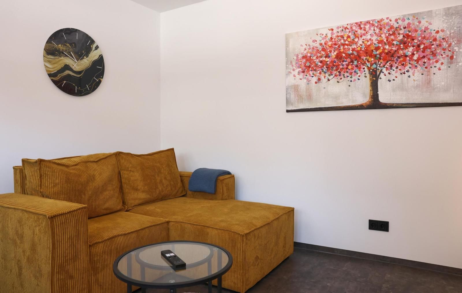 Living room of the Petra holiday flat