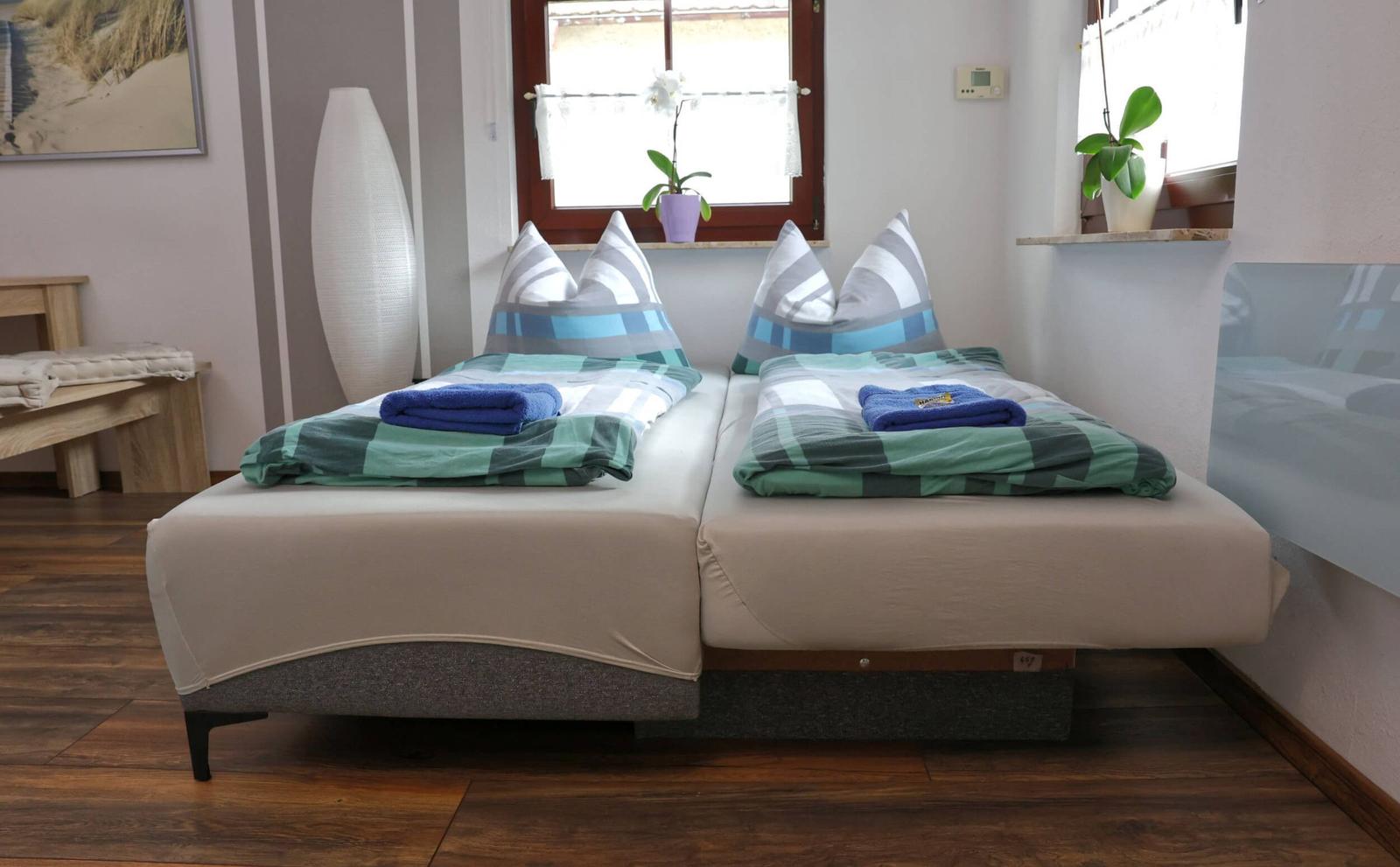 Ausklappbare Couch als zusätzliche Schlafoption