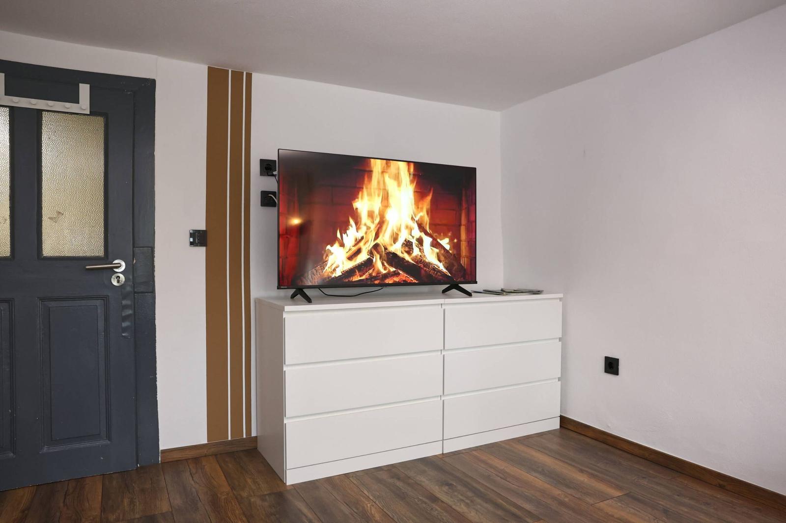 Smart-TV im Wohnzimmer